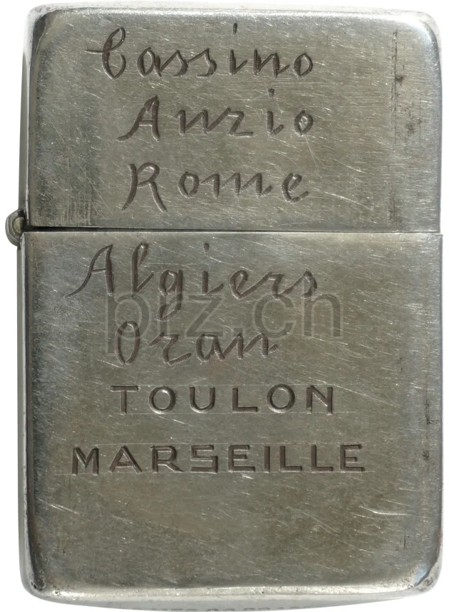Naples – W. Gibson, Modell three barrel hinge, round bottom, Jahr 1943 - 45, Ansicht 2