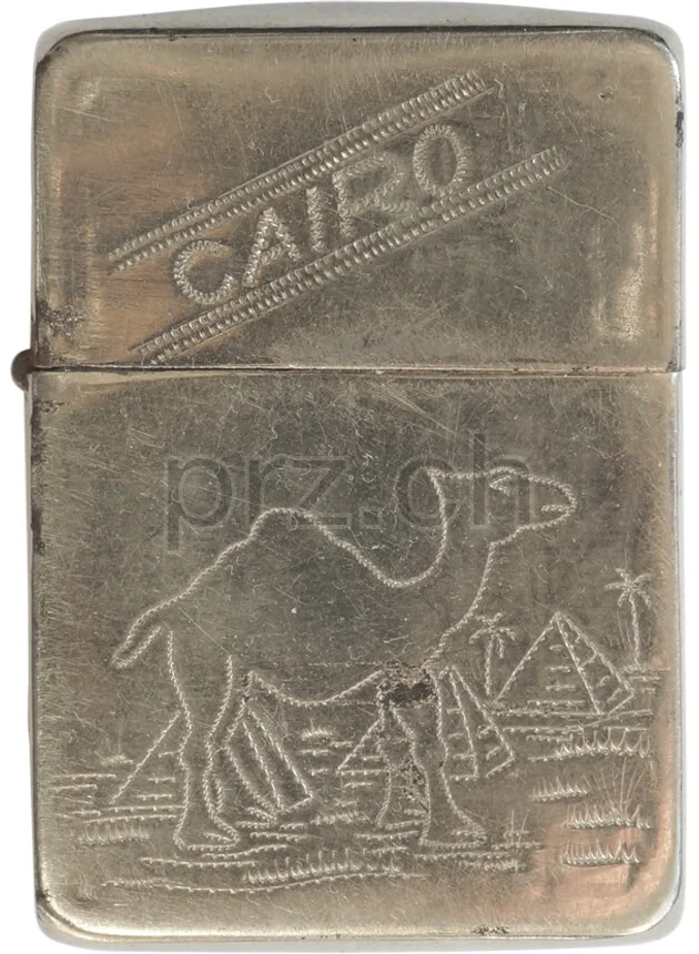 Cairo – Andy Anderson, Modell four barrel hinge, flat bottom, Jahr 1942 - 43, Ansicht 1