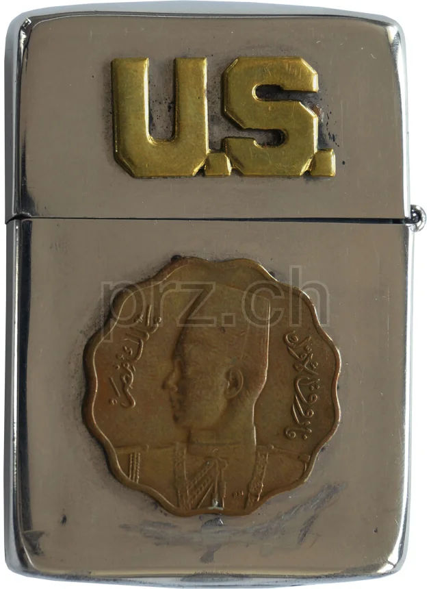 U.S. Army Air Force – Air Transport Command, Ansicht 2 U.S. Army Air Force – Air Transport Command, Modell three barrel hinge, round bottom, Jahr 1943 - 45, Ansicht 2