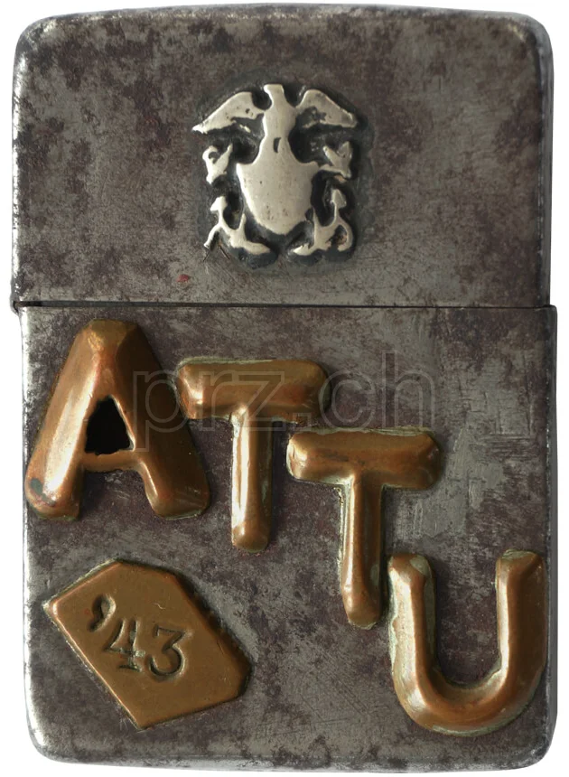 U.S. Navy – Operation Landcrab, Modell four barrel hinge, flat bottom, Jahr 1942 - 43, Ansicht 1