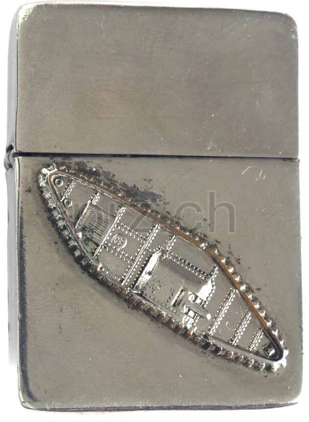 U.S. Mechanized Cavalry, Ansicht 1 U.S. Mechanized Cavalry, Modell four barrel hinge, round bottom, Jahr 1942 - 43, Ansicht 1