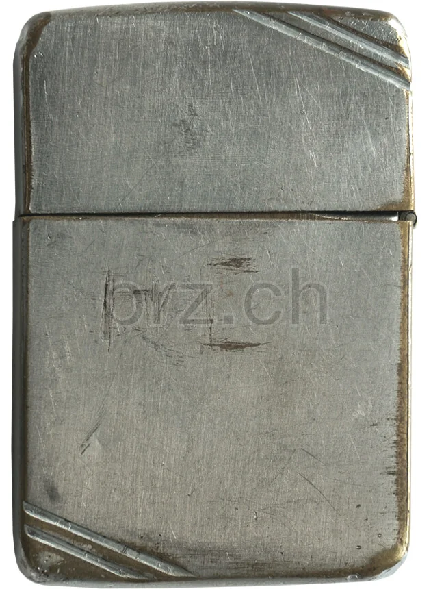 U.S. 14th Infantry Regiment – engraved by Zippo, Ansicht 2 U.S. 14th Infantry Regiment – engraved by Zippo, Modell four barrel hinge, flat bottom, Jahr 1937 - 41, Ansicht 2