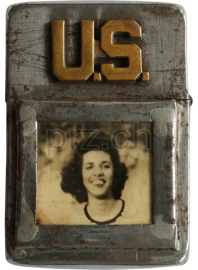 U.S. Army Air Force – Darling, Ansicht 1 U.S. Army Air Force – Darling, Modell four barrel hinge, flat bottom, Jahr 1942 - 43, Ansicht 1