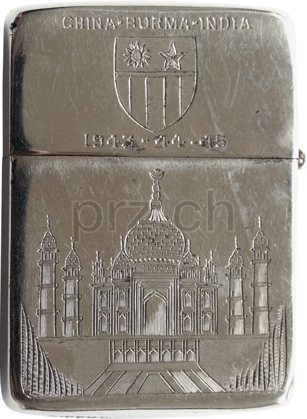 CBI – Taj Mahal, Modell three barrel hinge, round bottom, Jahr 1943 - 45, Ansicht 1