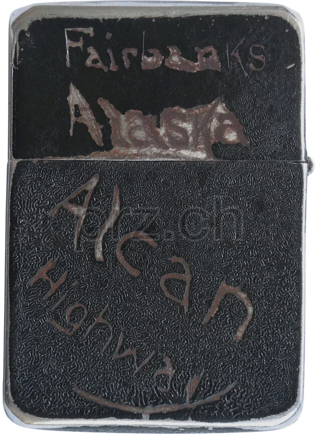 U.S. Army Corps of Engineers – Y. T. Kelly, Modell four barrel hinge, flat bottom, Jahr 1942 - 43, Ansicht 1