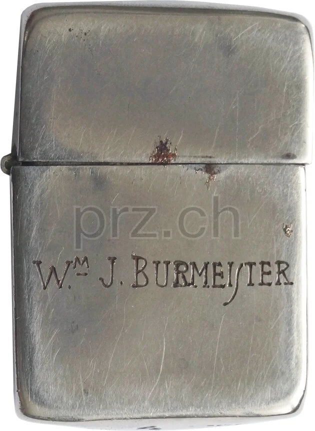 Pisa – J. Burmeister, Modell five barrel hinge (fixed after war), round bottom, Jahr 1943 - 45, Vorderseite