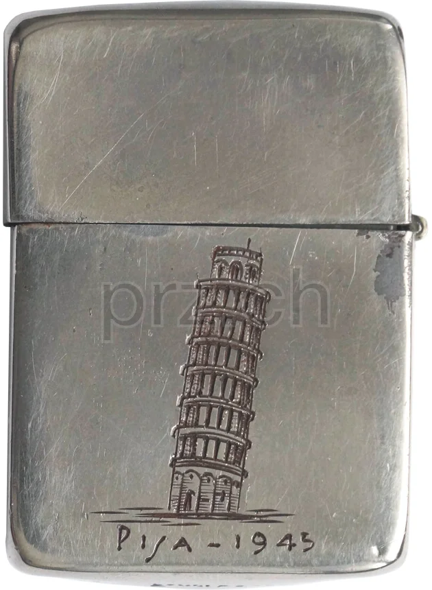 Pisa – J. Burmeister, Modell five barrel hinge (fixed after war), round bottom, Jahr 1943 - 45, Ansicht 1