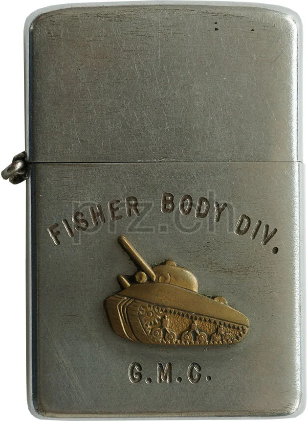 Post WWII, Modell Zippo, Jahr 1946, Vorderseite