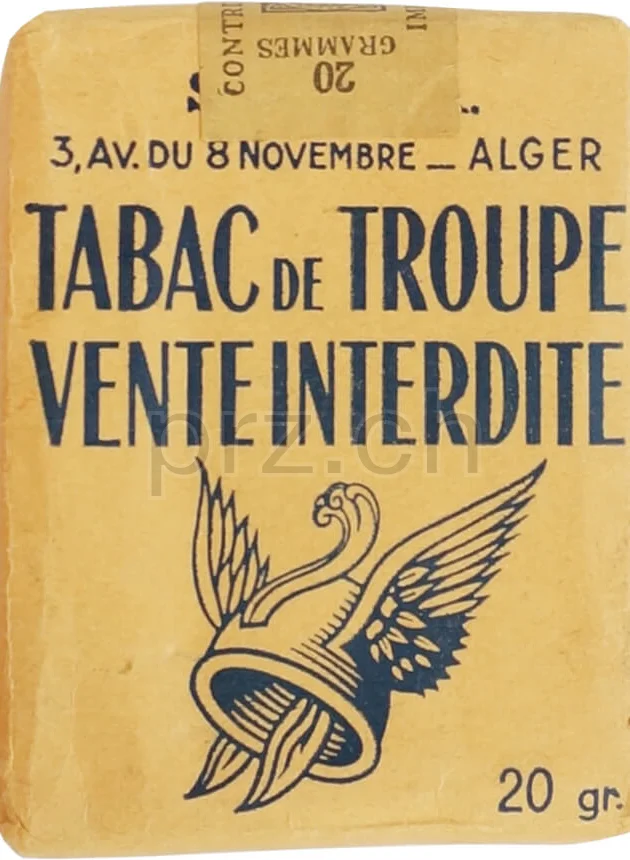 Tabac Troupe – Algérie, Modell Armée, Jahr 1954 - 62, Ansicht 1