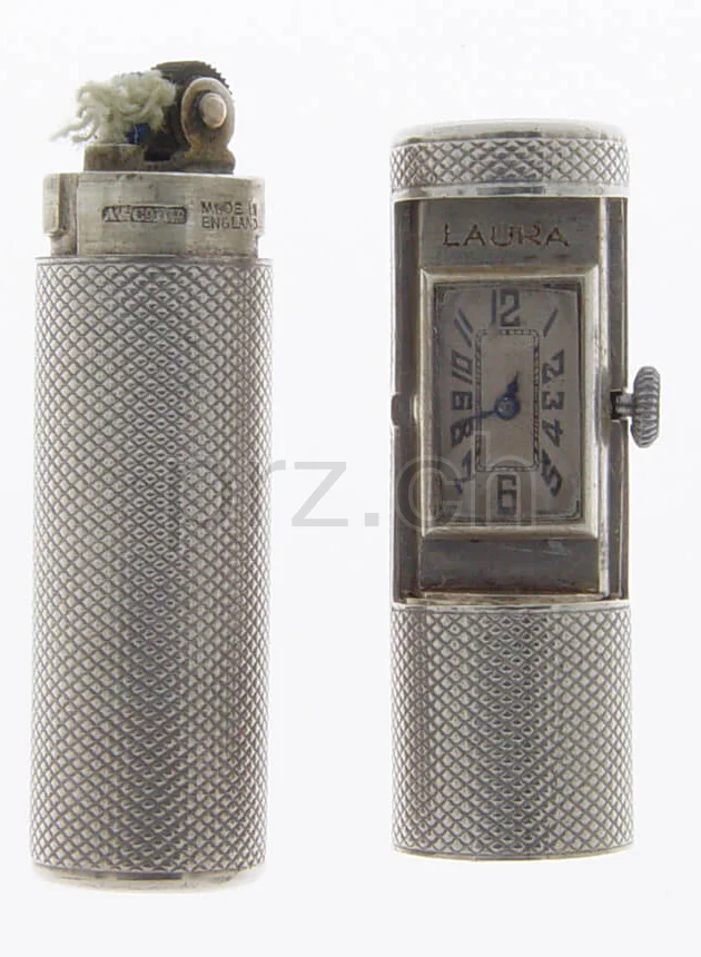 Asprey – Great Britain Lady, Modell Lady concealed, sterling silver, Jahr 1938, Ansicht 6