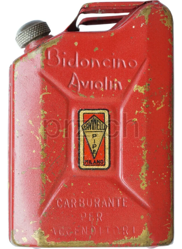 Petrol Dispenser – Total 1939, Modell Jerrycan, Jahr 1939, Rückseite