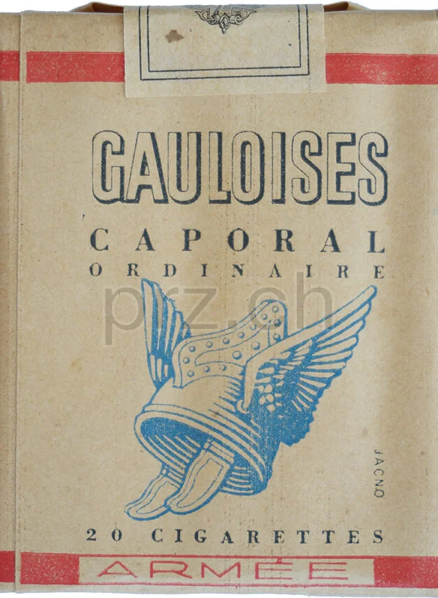 Gauloises – Caporal Armée, Modell Armée, Jahr 1962, Ansicht 2