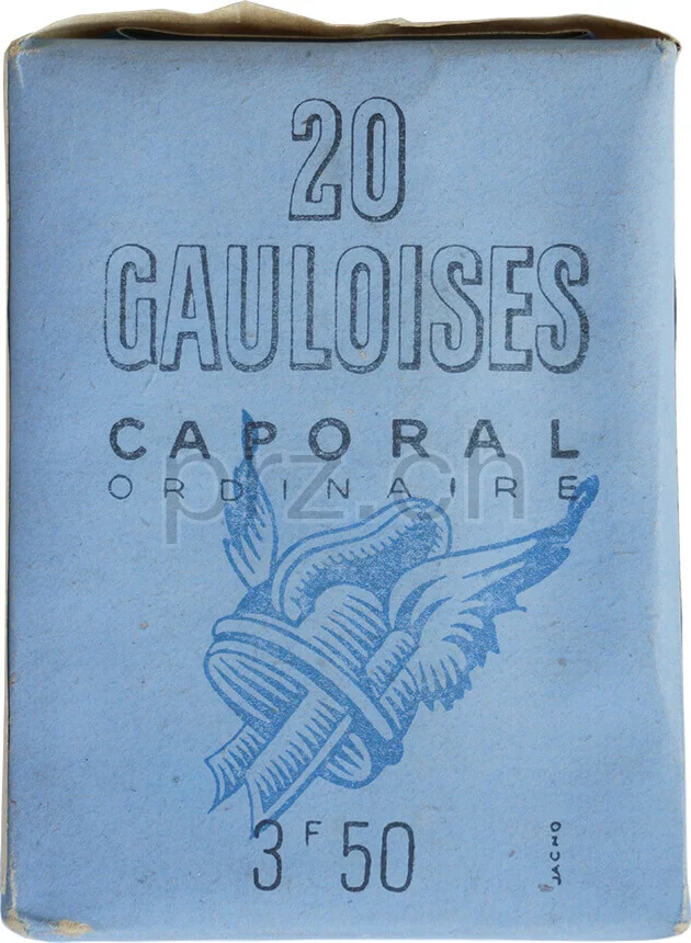 Gauloises – Caporal Ordinaire Blue, Modell Privé, Jahr 1944, Ansicht 1