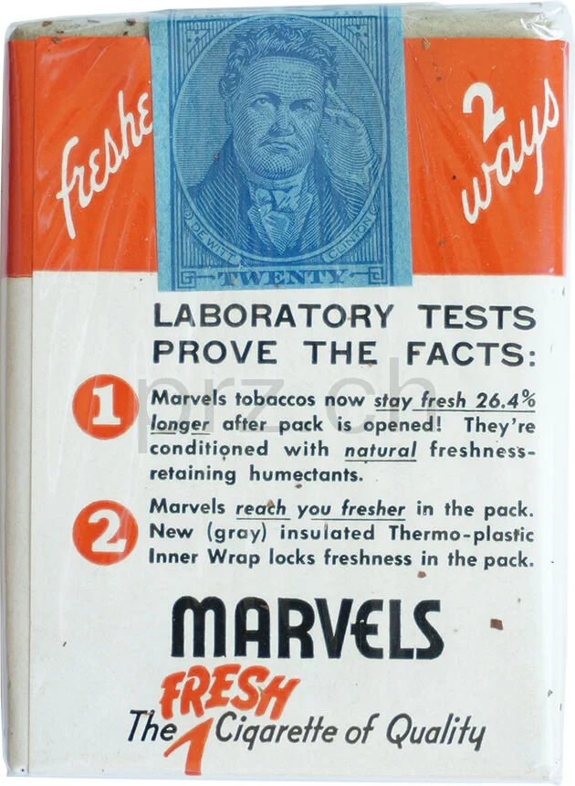 Marvels – 1943 Series 113, Modell Private, Jahr 1943, Rückseite