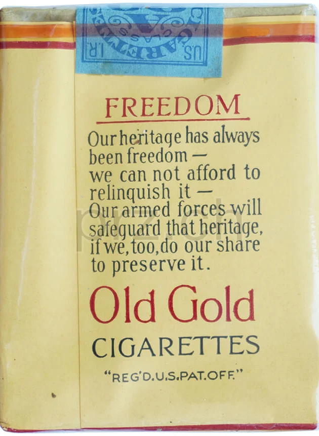 Old Gold – 1943 Series 113, Modell Private, Jahr 1943, Ansicht 2