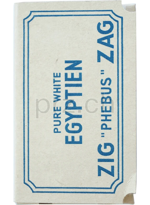 Paper ZIG-ZAG – WWII, Modell Private, Jahr 1943 - 45, Rückseite