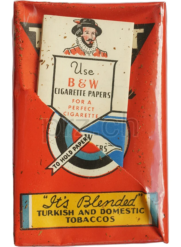 Tobacco Target – WWII, Modell Private, Jahr 1943 - 45, Rückseite