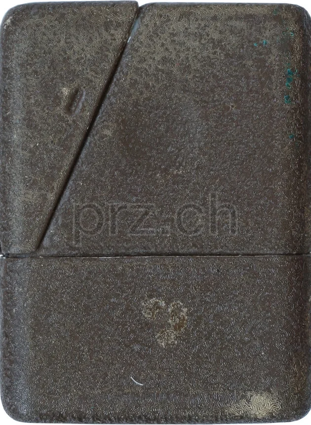 Case - Brown Crackle, Vorderseite Case - Brown Crackle, Modell Private, Jahr 1943 - 45, Vorderseite