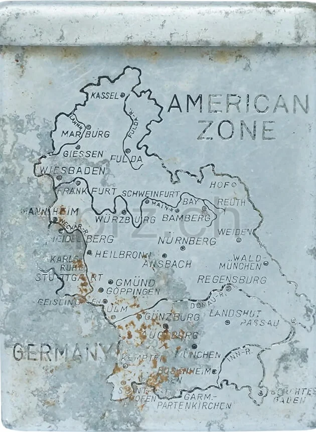 Case – American Occupation Zone, Ansicht 1 Case – American Occupation Zone, Modell Private, Jahr 1945, Ansicht 1