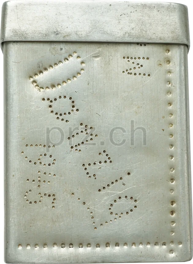 Case – U.S. 2nd Infantry Division «Indianhead», Ansicht 2 Case – U.S. 2nd Infantry Division «Indianhead», Modell Private, Jahr 1944 - 45, Ansicht 2