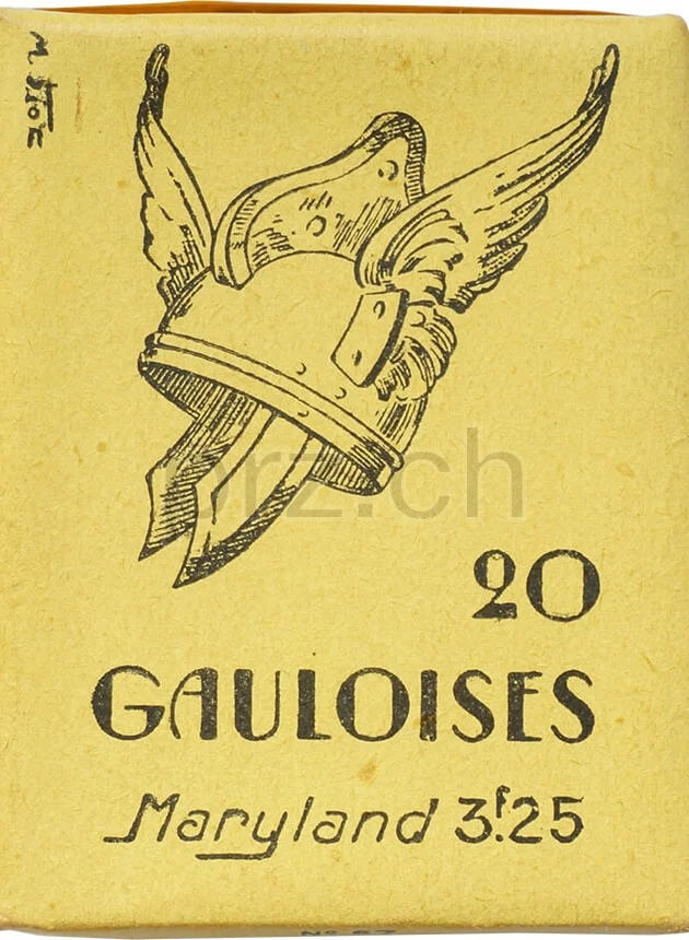 Gauloises – Maryland 1930, Modell Privé, Jahr 1930, Vorderseite