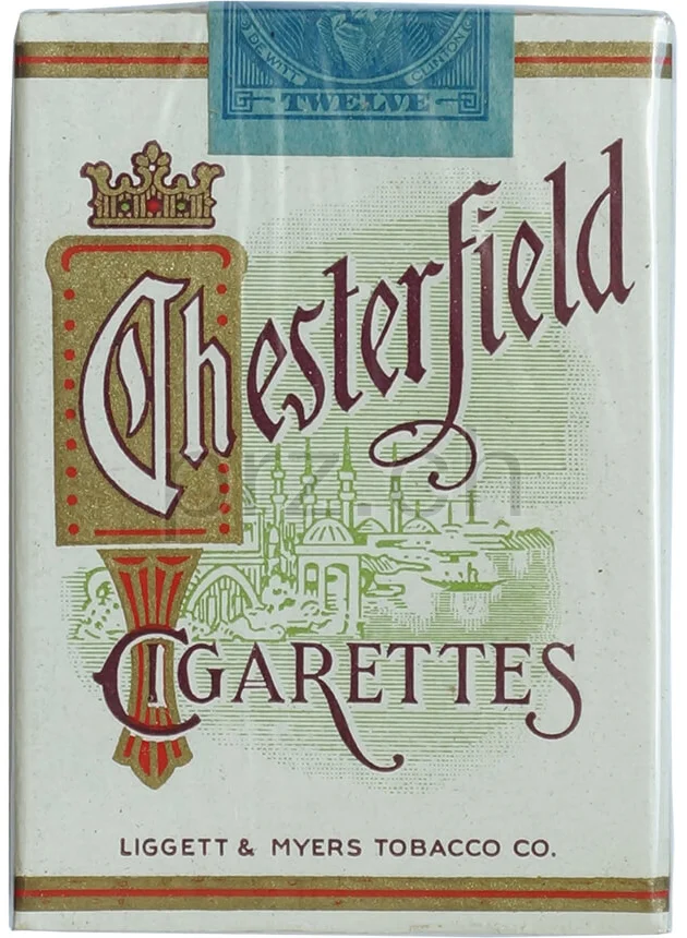 Chesterfield – 1933 Series 103, Modell Private, Jahr 1933, Vorderseite