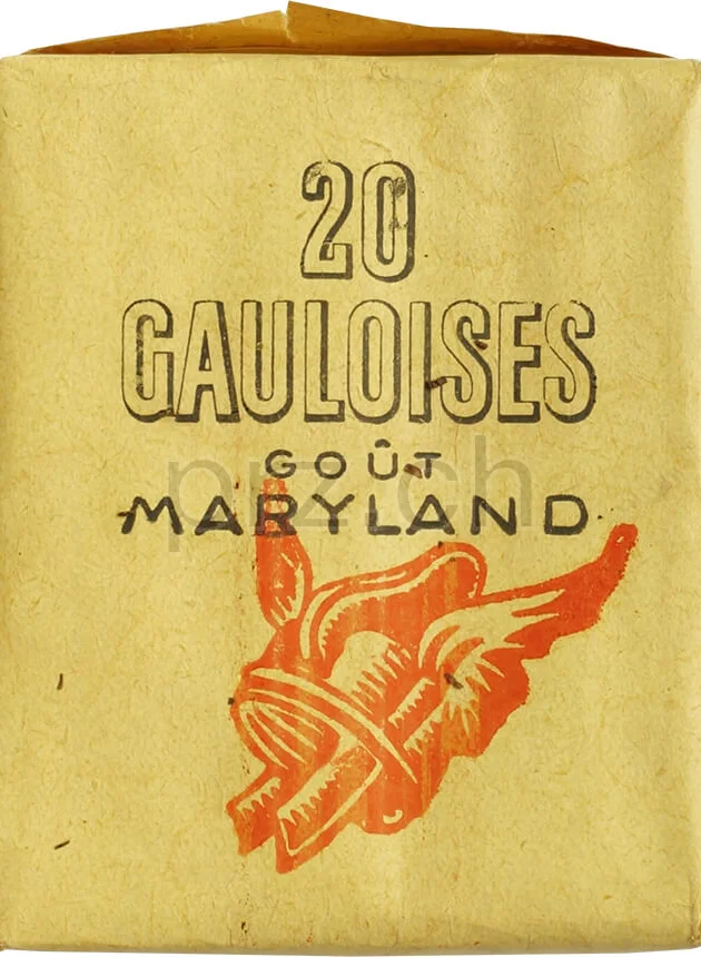 Gauloises – Maryland 1940, Modell Privé, Jahr 1940, Vorderseite