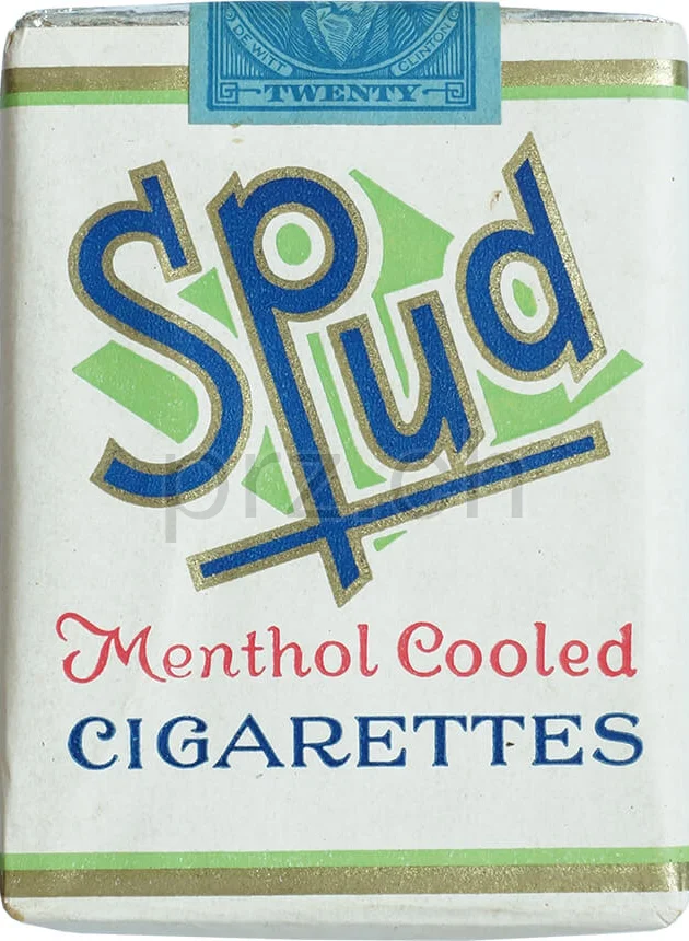 Spud Menthol – 1939 Series 109, Modell Private, Jahr 1939, Vorderseite