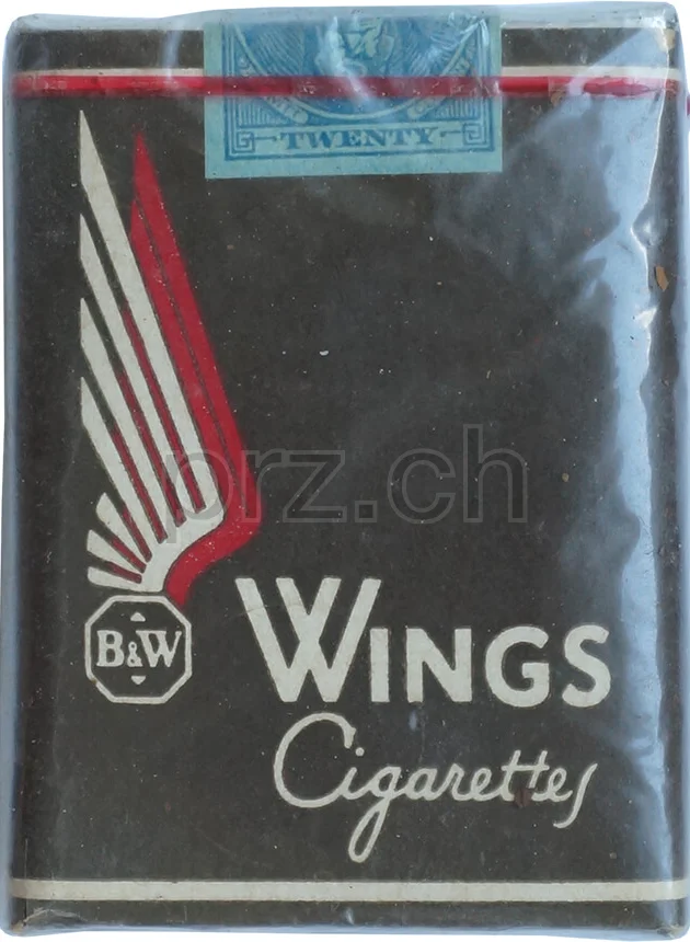Wings – 1933 Series 103, Modell Private, Jahr 1933, Vorderseite