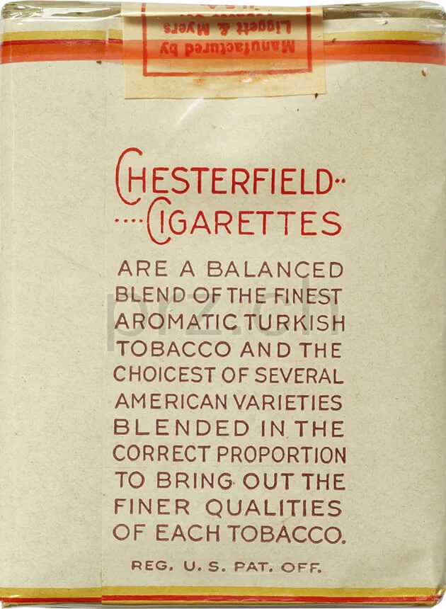 Chesterfield – 1942 Armed Forces, Ansicht 2 Chesterfield – 1942 Armed Forces, Modell Armed Forces, Jahr 1942, Ansicht 2