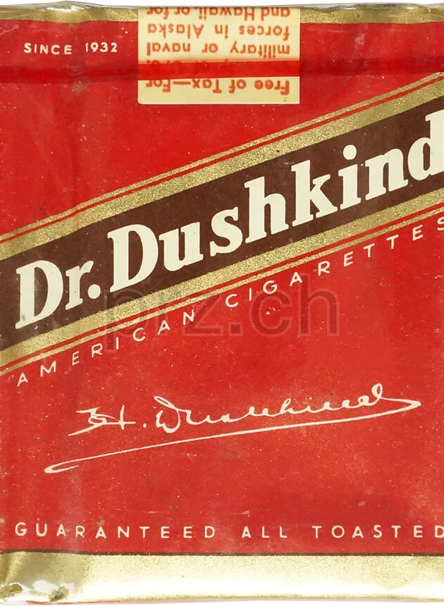 Dr. Dushkind – WWII Armed Forces, Vorderseite Dr. Dushkind – WWII Armed Forces, Modell Armed Forces, Jahr 1942, Vorderseite