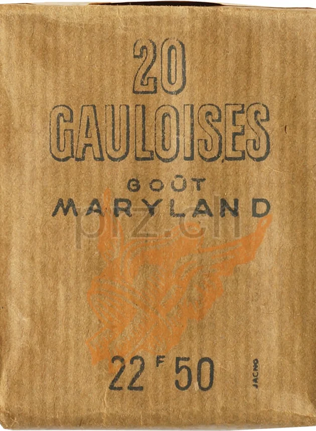 Gauloises – Maryland Craft Paper, Modell Privé, Jahr 1944 - 45, Vorderseite
