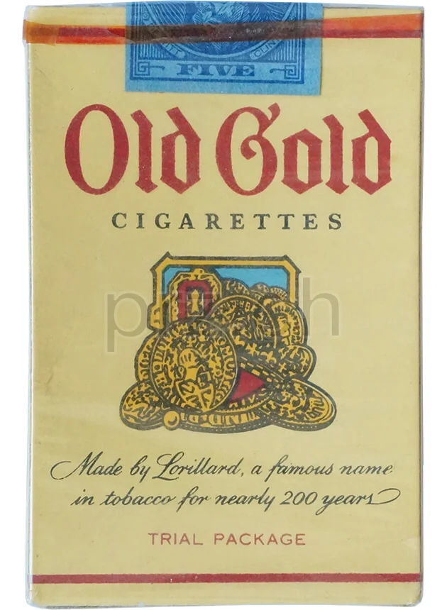 Old Gold – Trial Package 1947 Series 117, Modell Private, Jahr 1947, Vorderseite