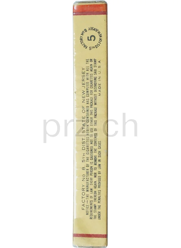 Old Gold – Trial Package 1947 Series 117, Modell Private, Jahr 1947, Ansicht 6