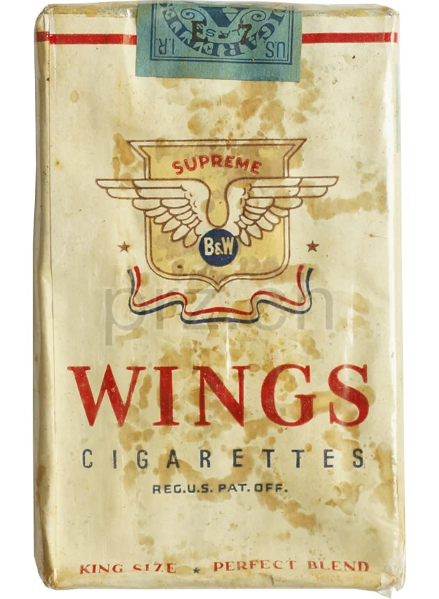 Wings King Size – 1947 Series 117, Modell Private, Jahr 1947, Ansicht 2