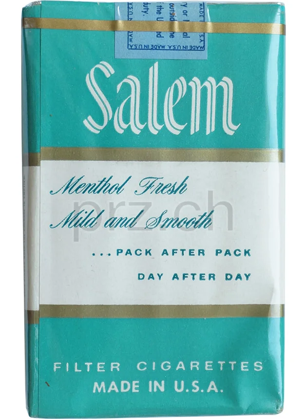 Salem – Korean War Armed Forces, Modell Armed Forces, Jahr 1952, Ansicht 2