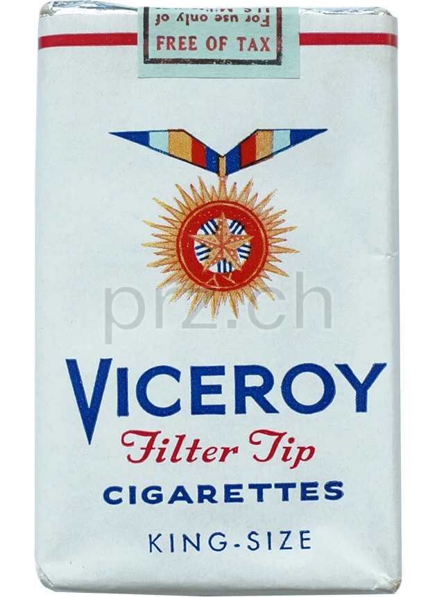 Viceroy King-Size – Korean War Armed Forces, Modell Armed Forces, Jahr 1952, Vorderseite