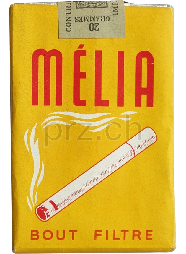 Mélia – Alger, Modell Privé, Jahr 1954 - 62, Vorderseite