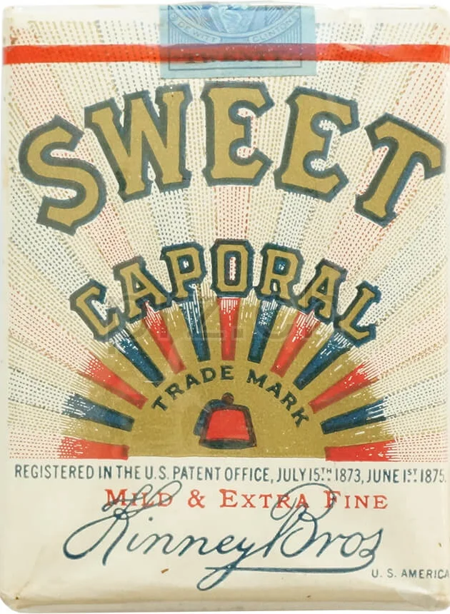 Sweet Caporal – 1955 Series 125, Modell Private, Jahr 1955, Vorderseite