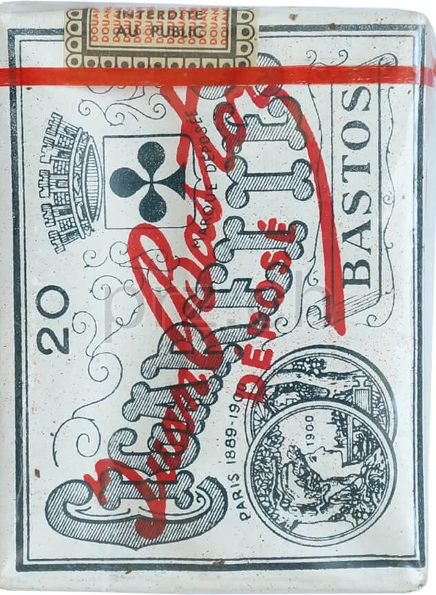Bastos – Saigon, Modell Armée, Jahr 1949 - 54, Vorderseite