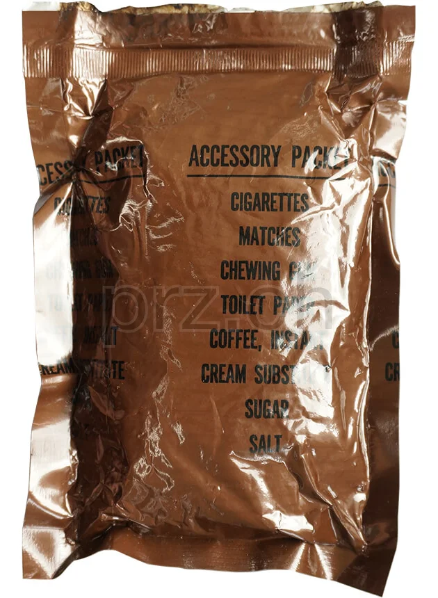 Army Cigarettes Vietnam – C Ration Accessory Pack, Ansicht 1 Army Cigarettes Vietnam – C Ration Accessory Pack, Modell Armed Forces, Jahr 1965 - 71, Ansicht 1