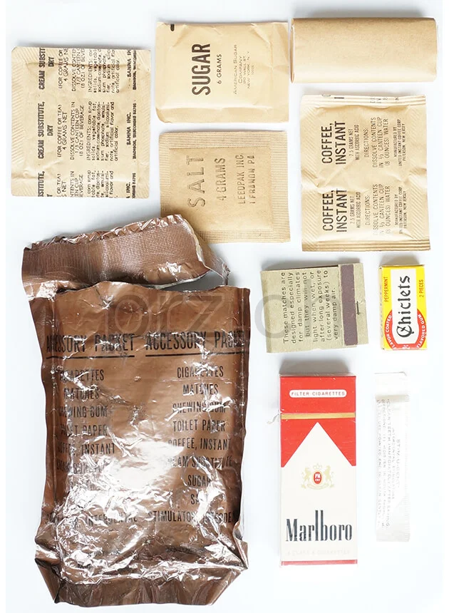 Army Cigarettes Vietnam – C Ration Open Packs, Ansicht 1 Army Cigarettes Vietnam – C Ration Open Packs, Modell Armed Forces, Jahr 1965 - 71, Ansicht 1