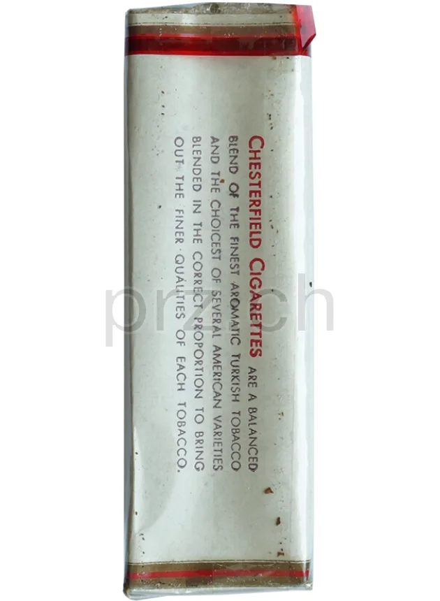 Vorderseite von Chesterfield – 1952, Modell Armed Forces, Jahr 1952, Bild 5