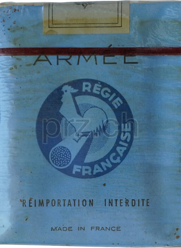 Gauloises – Caporal Armée Blue, Modell Armée, Jahr 1970, Ansicht 2