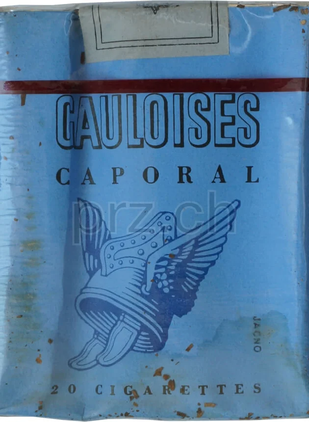 Gauloises – Caporal Armée Blue, Modell Armée, Jahr 1970, Vorderseite