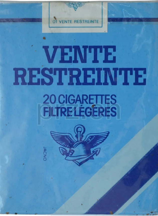 Cigarettes Troupe – Française Blue, Modell Armée, Jahr 1976, Vorderseite