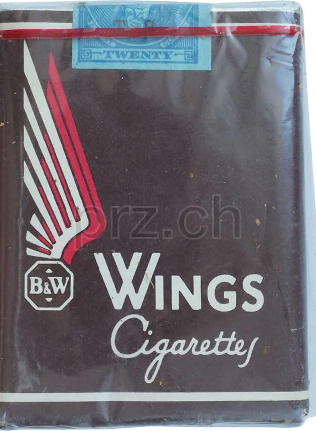 Wings – 1938 Series 108, Modell Private, Jahr 1938, Vorderseite