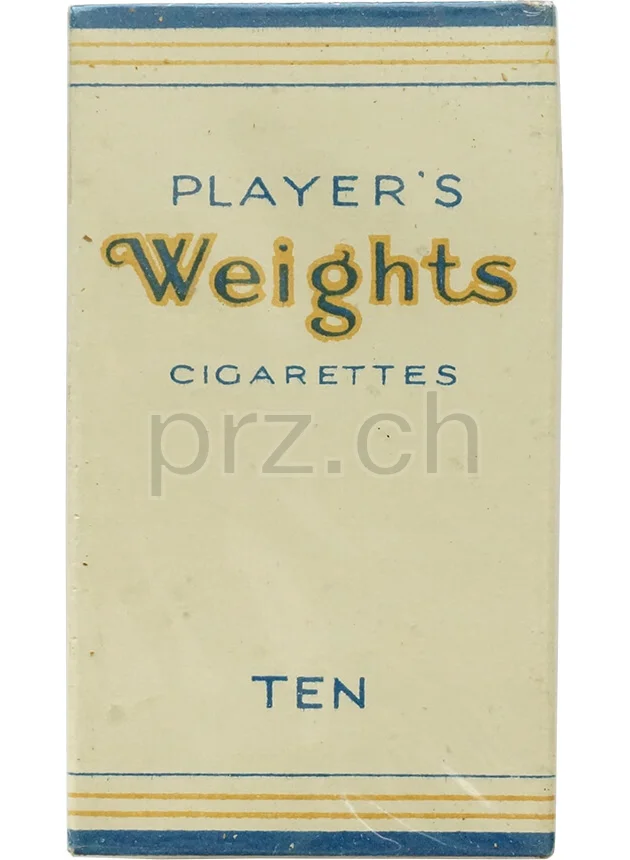Vorderseite von Players Weights – WWII British, Modell Armed Forces, Jahr 1942 - 45, Bild 1
