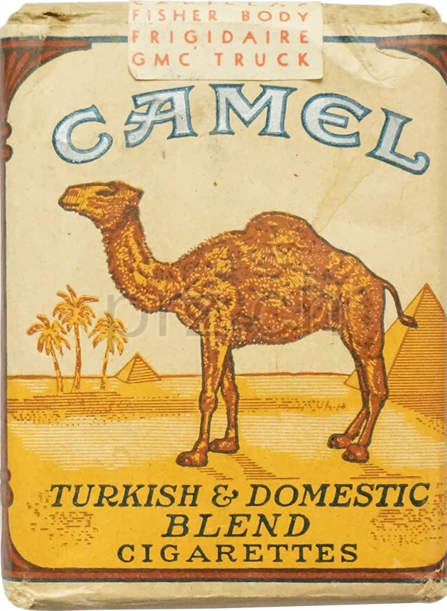 Camel – 1944 Armed Forces General Motors, Vorderseite Camel – 1944 Armed Forces General Motors, Modell Armed Forces, Jahr 1944, Vorderseite