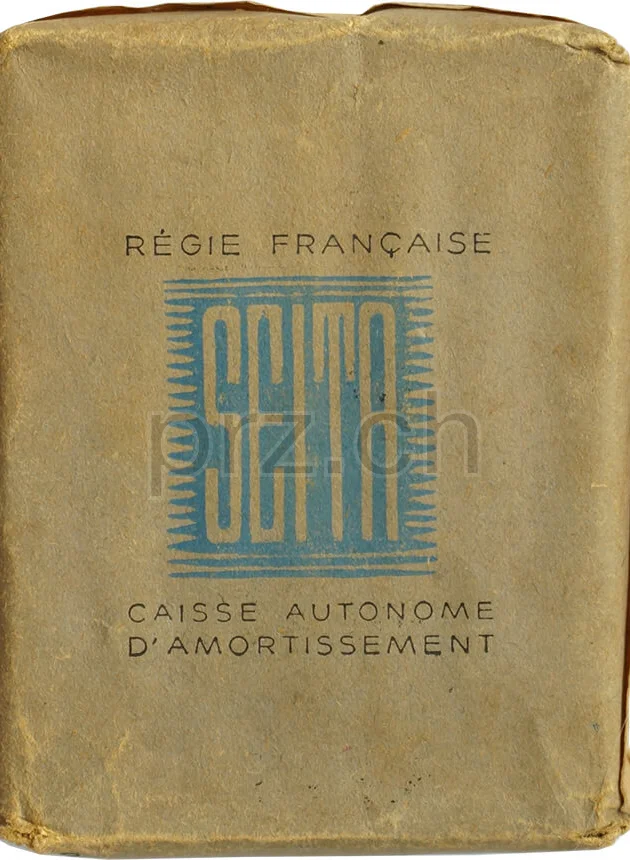 Gauloises – Caporal Ordinaire Beige, Modell Privé, Jahr 1945, Ansicht 2